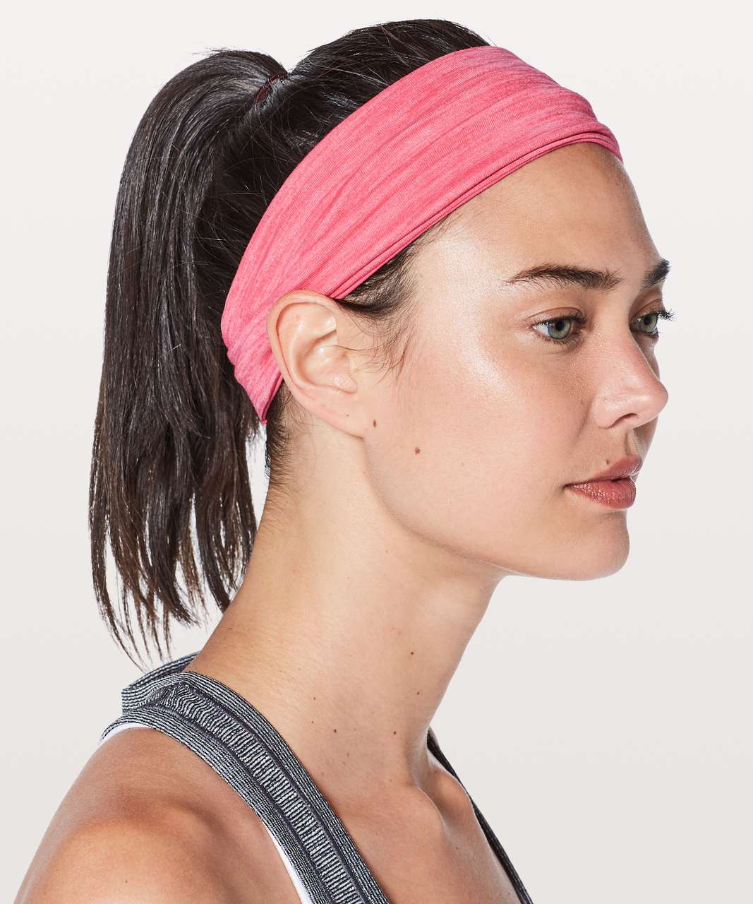 Lululemon Fringe Fighter Headband - Glossy / Heathered Glossy