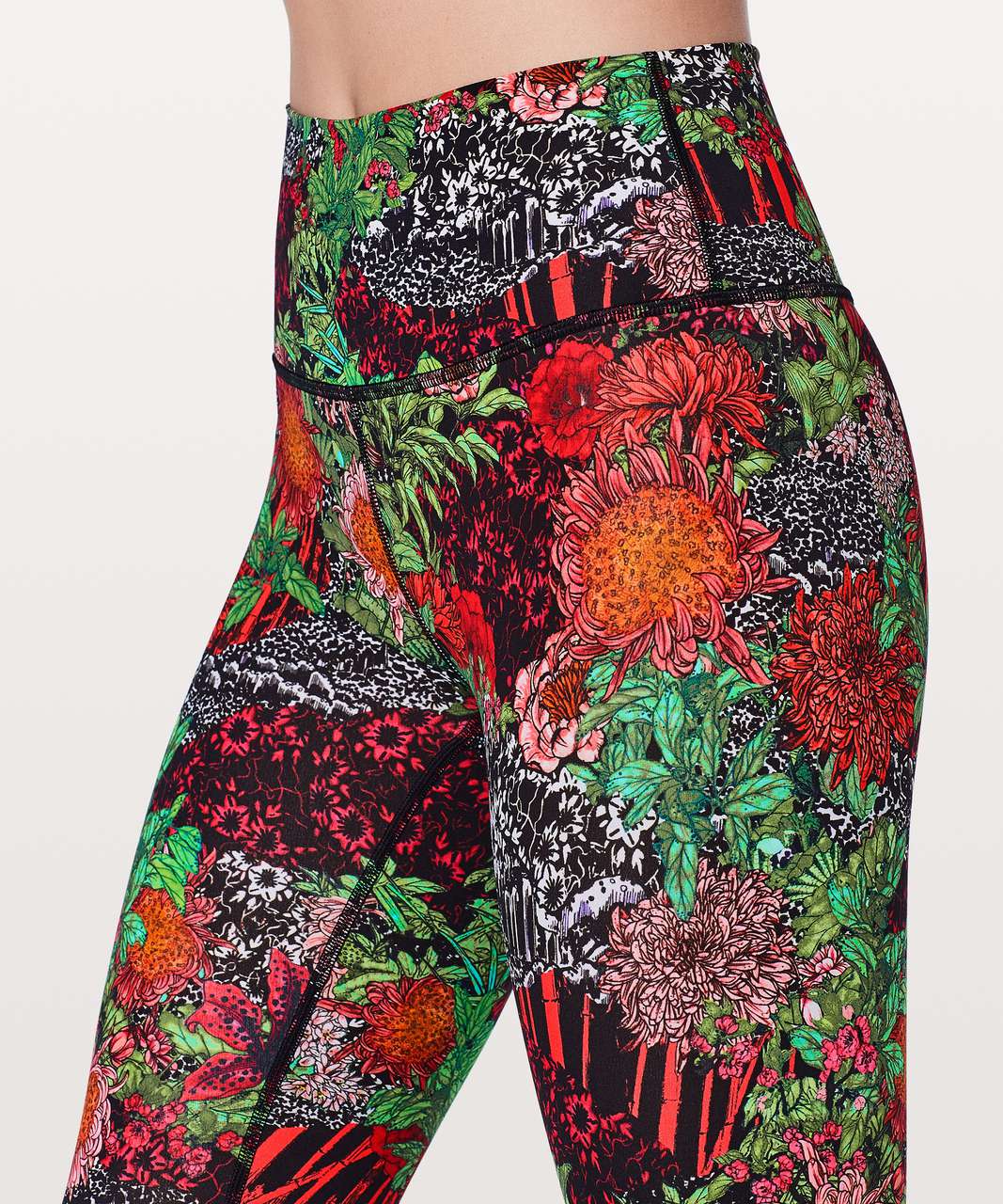 Lululemon Wunder Under Hi-Rise 1/2 Tight 17" - Zen Garden Multi