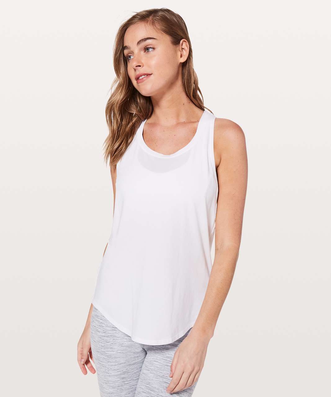 Lululemon Love Tank *Pleated - White (First Release)