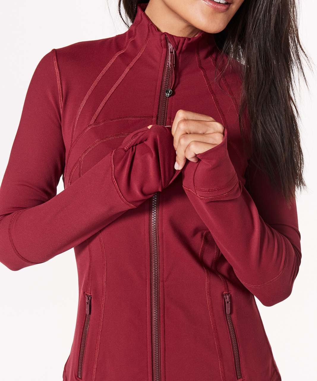 Lululemon Define Jacket - Red Merlot - lulu fanatics