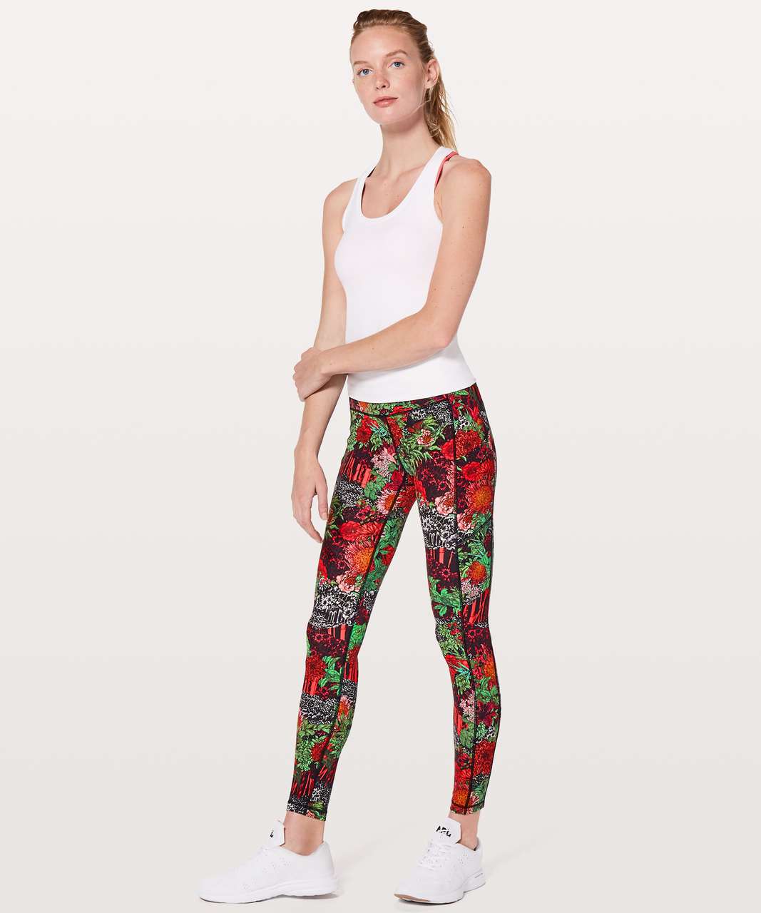 Lululemon Speed Up Tight / Leggings - Zen Garden Floral Print - Size 4 NWOT