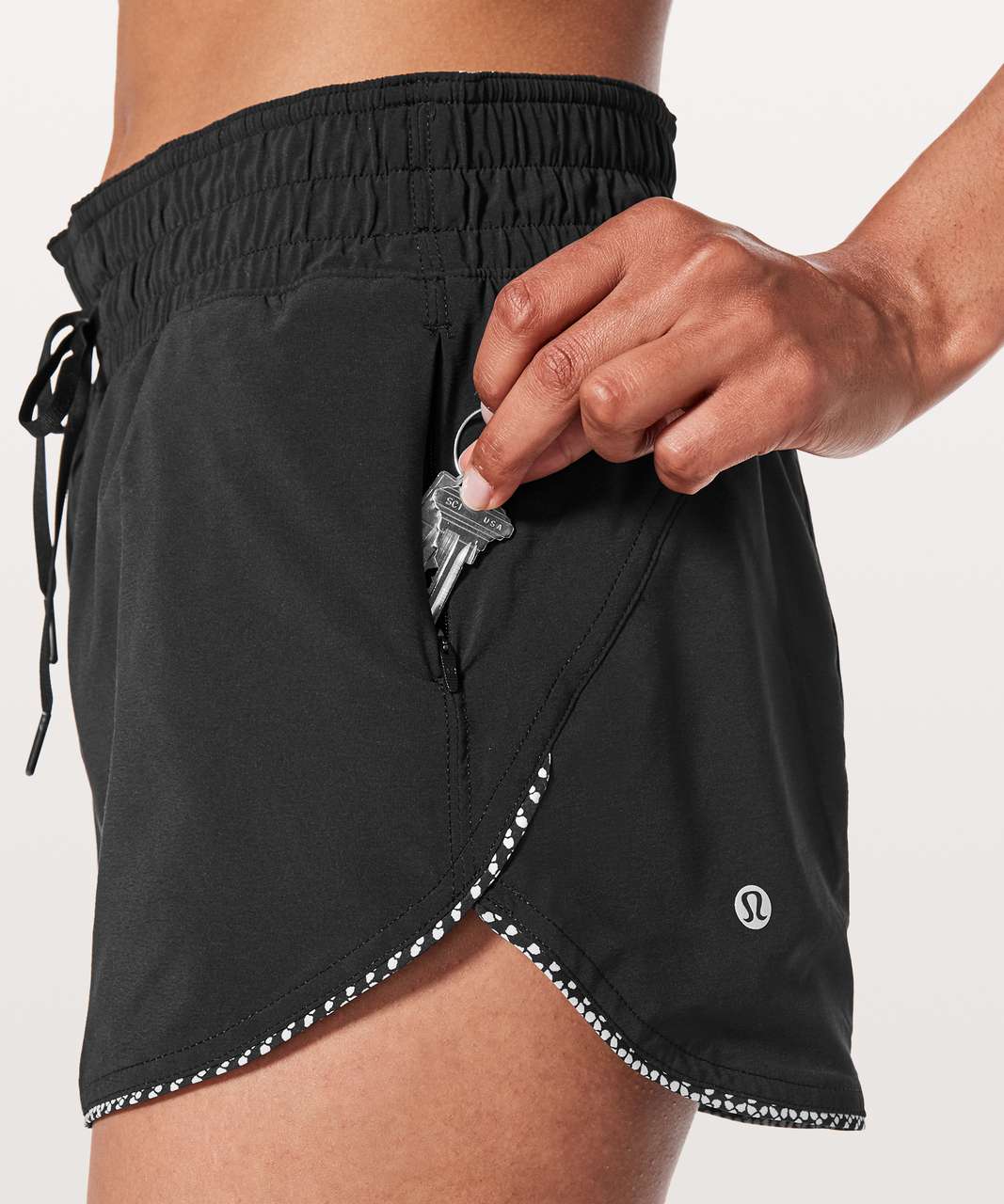 Lululemon Choose A Side Short *3" - Black / Monochromic Black