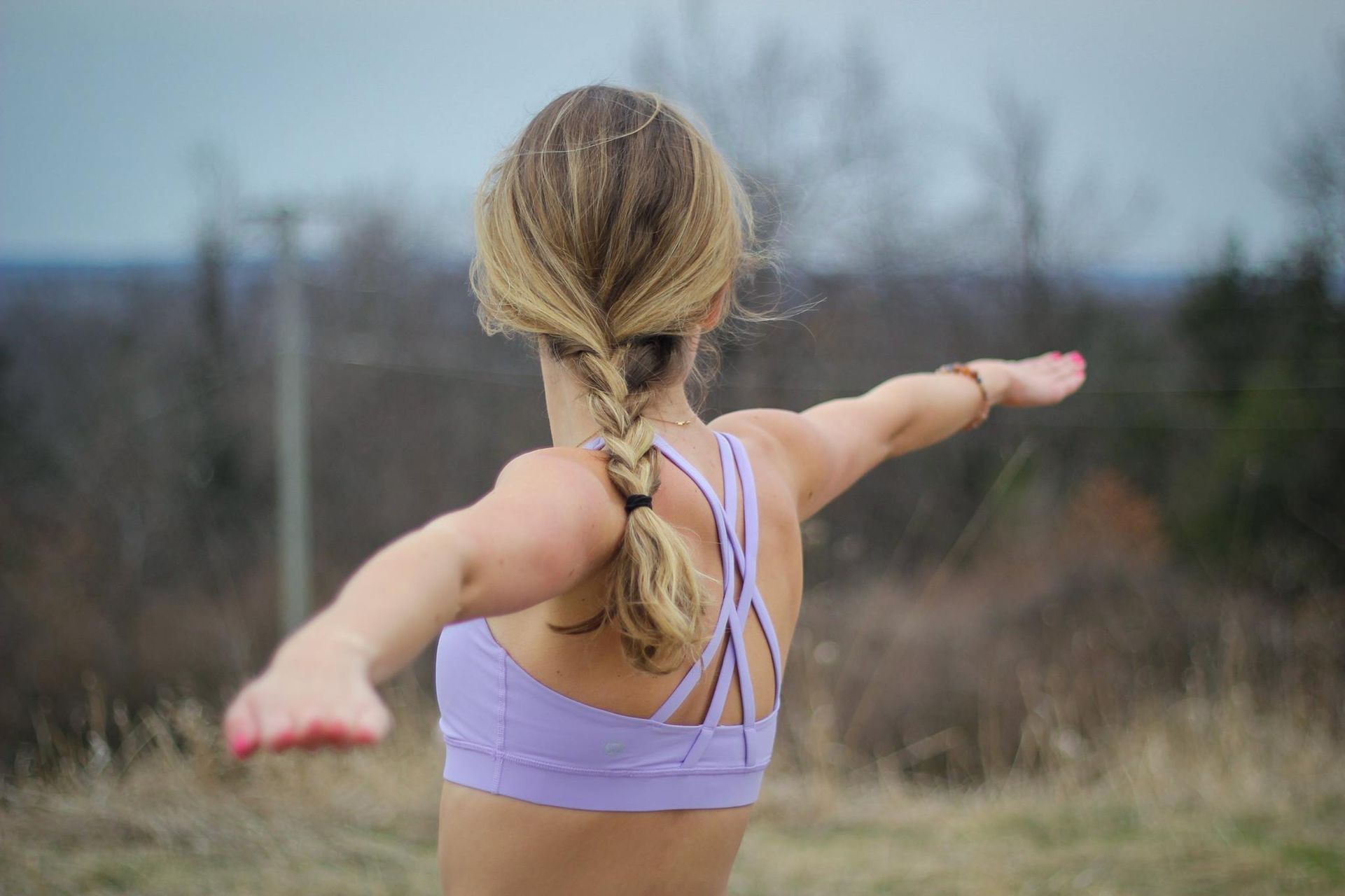 Lululemon Energy Bra - Lilac