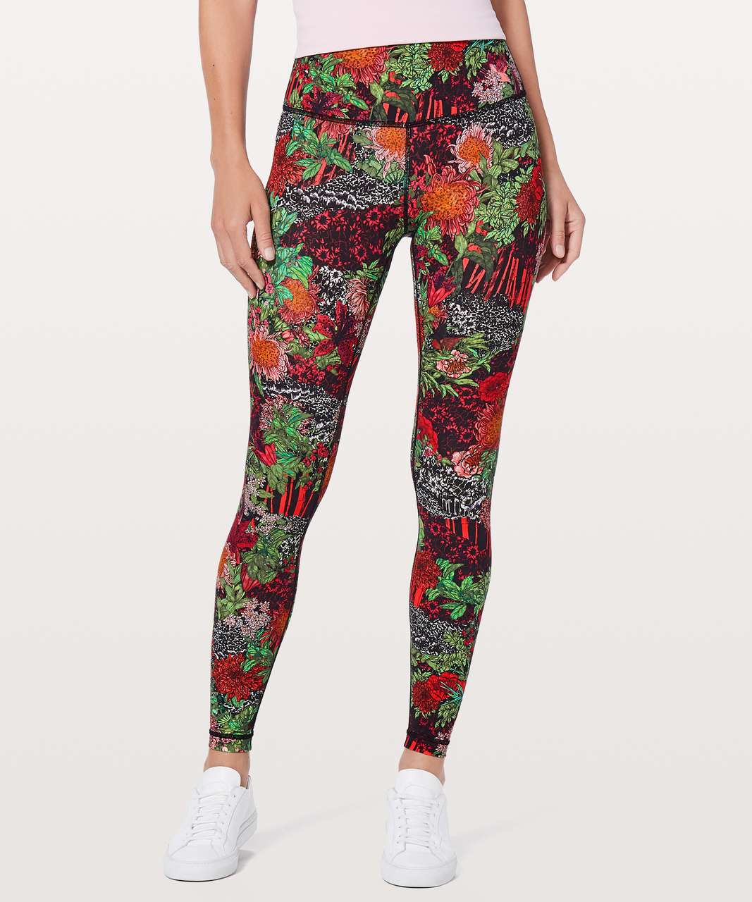 Lululemon Tightest Stuff Tight 28 - Floral Spritz Multi - lulu fanatics