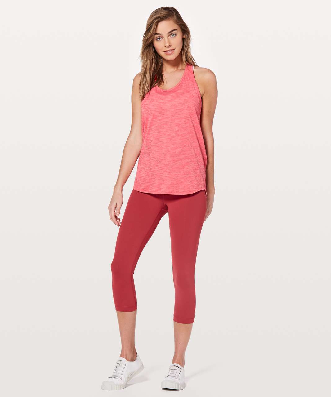 Lululemon Essential Tank - Heathered Glossy