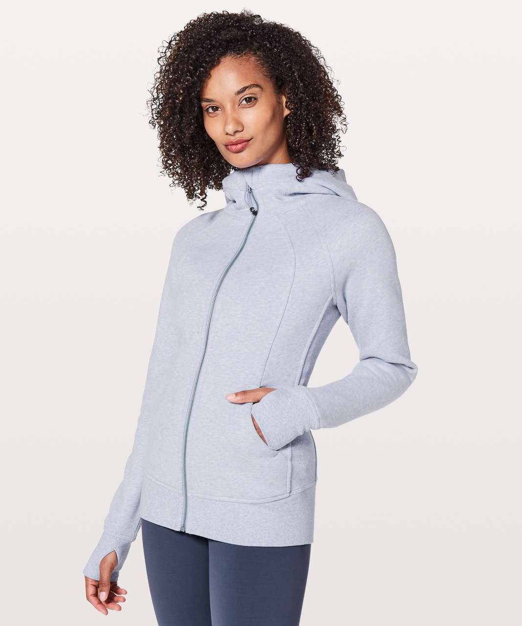 Lululemon Scuba Hoodie *Light Cotton Fleece - Heathered Berry Mist / Berry  Mist - lulu fanatics