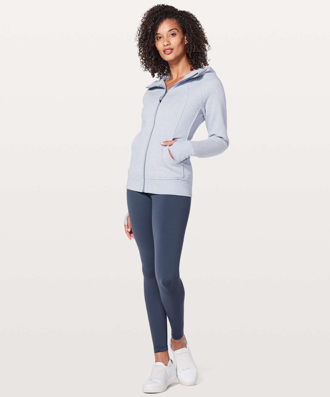 Lululemon Scuba Oversized Full Zip - Green Twill - lulu fanatics