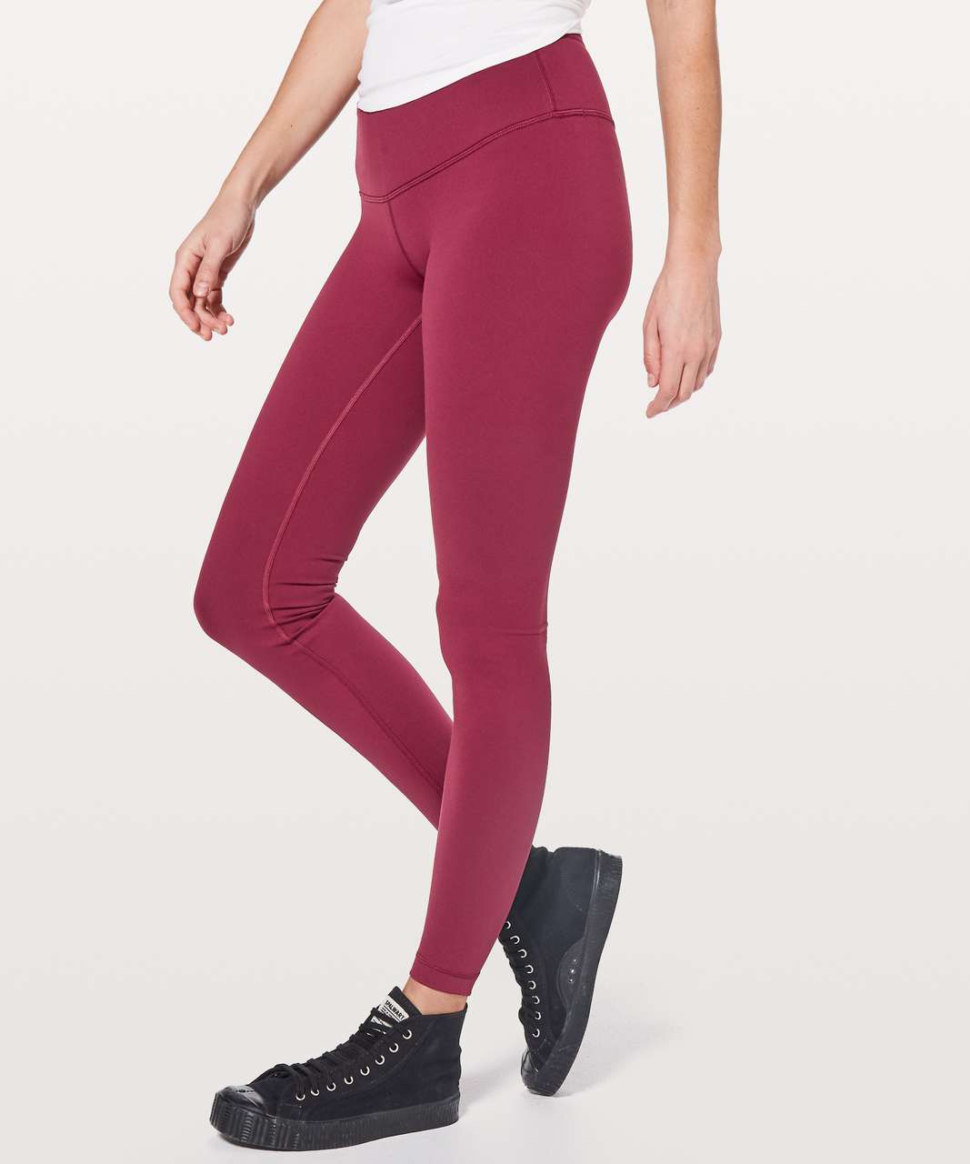 Lululemon Wunder Under Low-Rise Tight *Full-On Luon 28 - Ruby Wine - lulu  fanatics