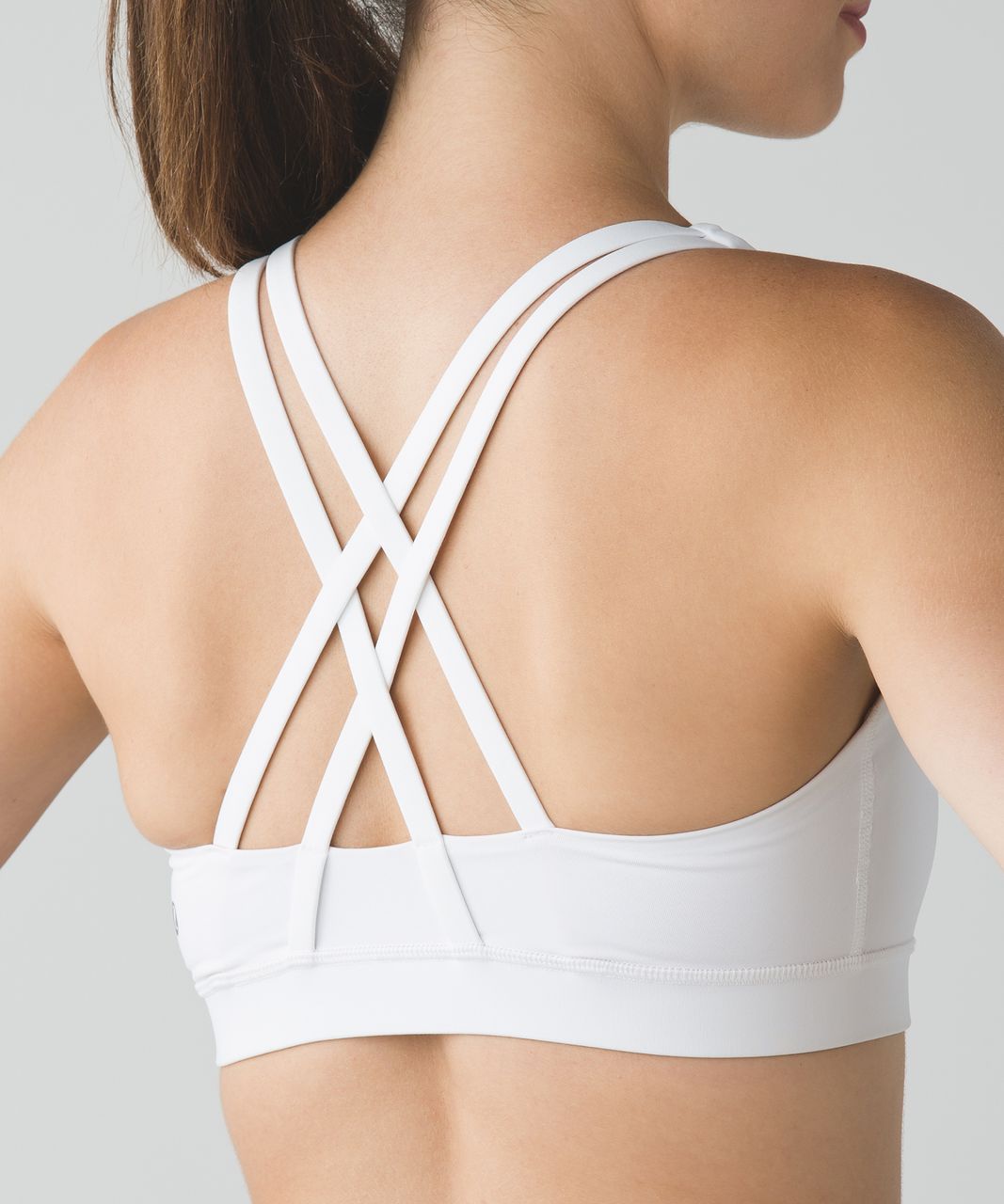 Lululemon Energy Bra - White - lulu fanatics