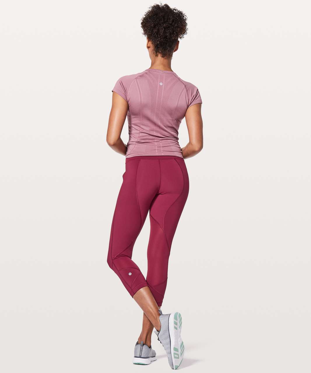 Lululemon Pace Rival Crop *22" - Ruby Wine