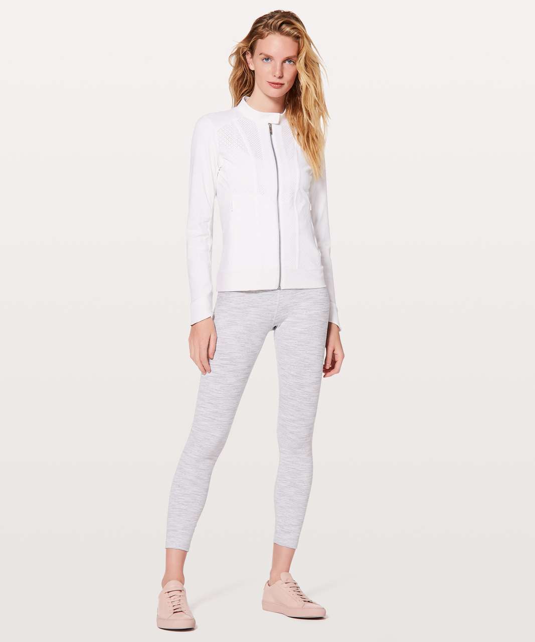 Lululemon Get Your Peek On Jacket - White