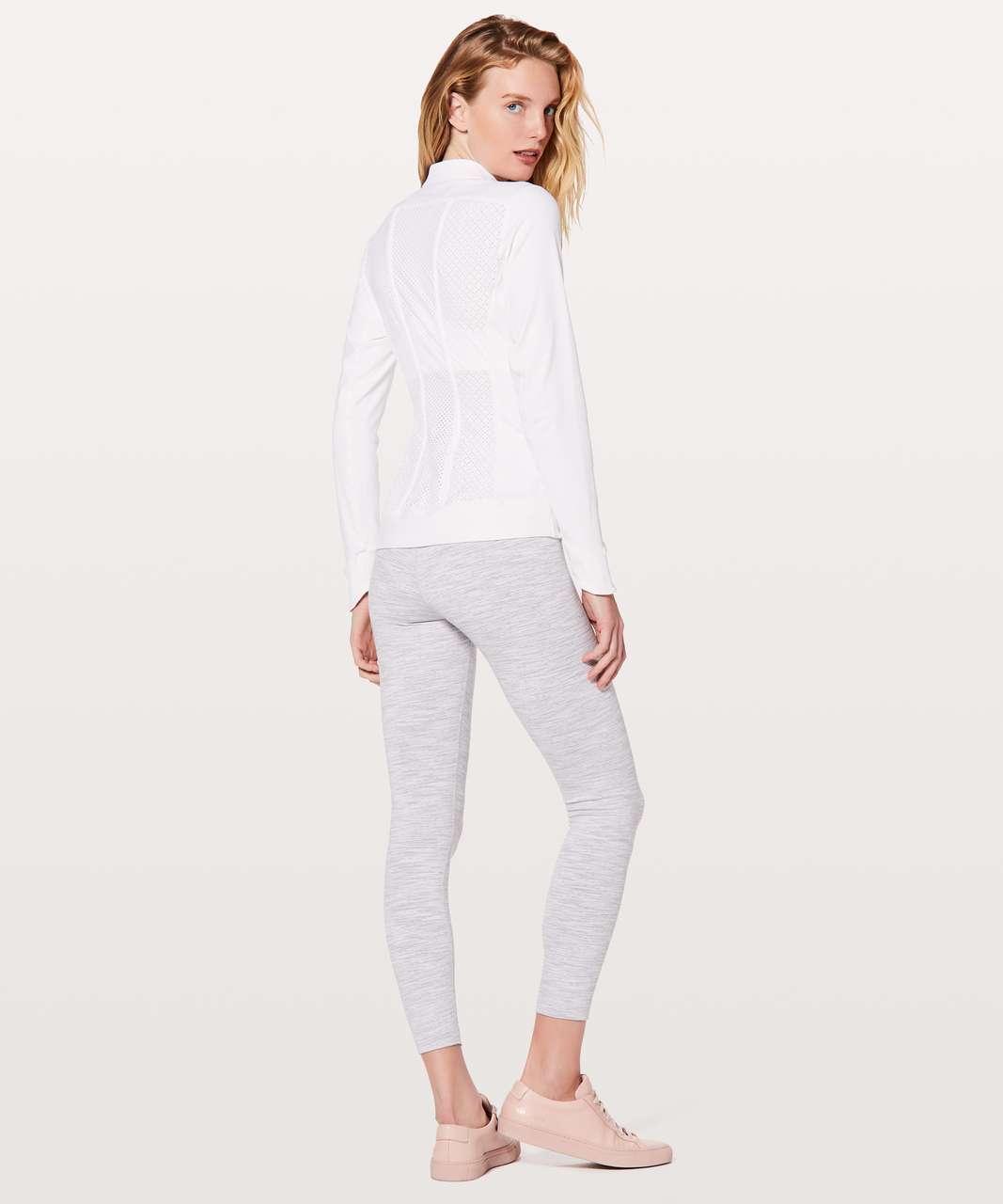 Lululemon Get Your Peek On Jacket - White