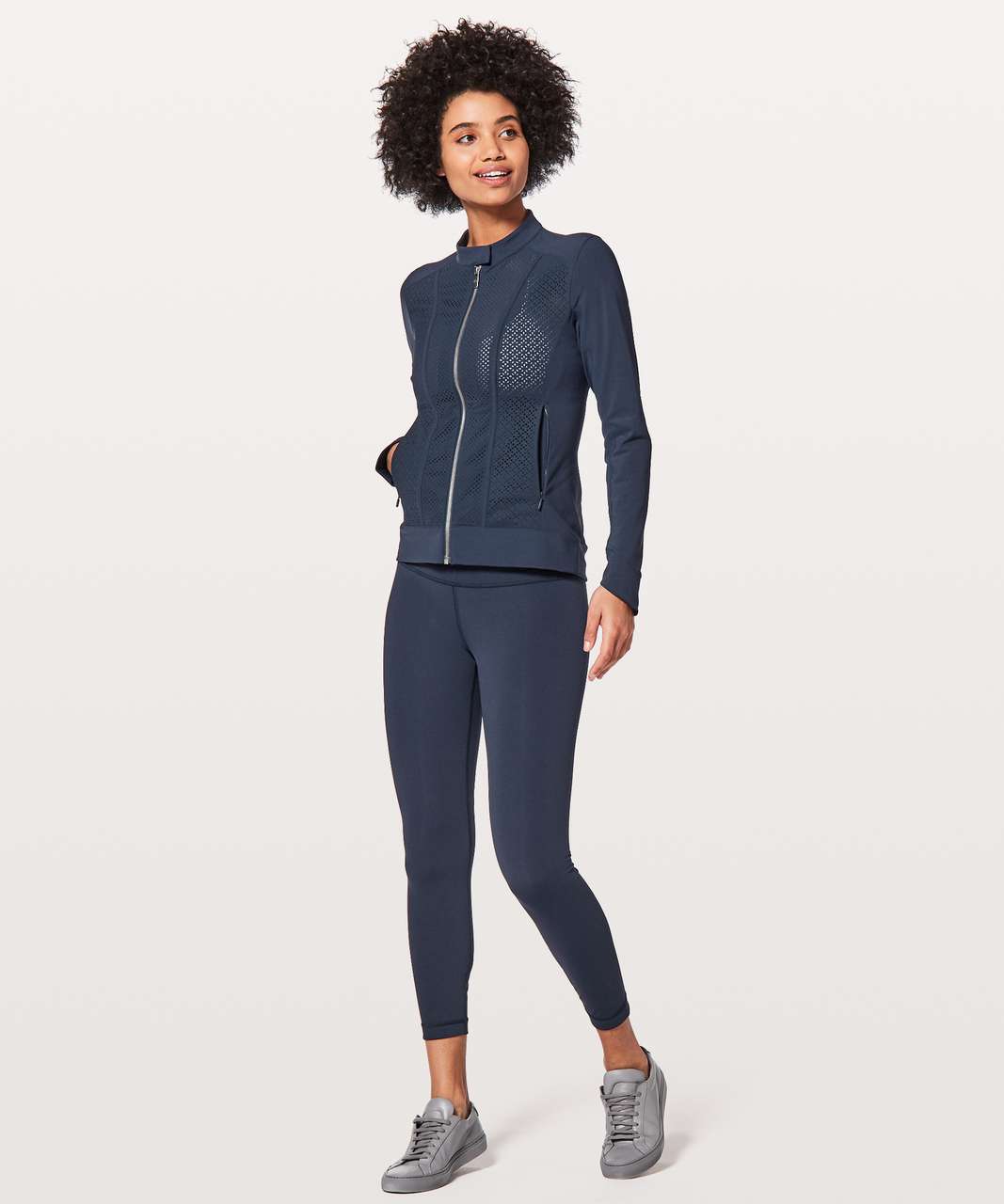 Lululemon Get Your Peek On Jacket - True Navy