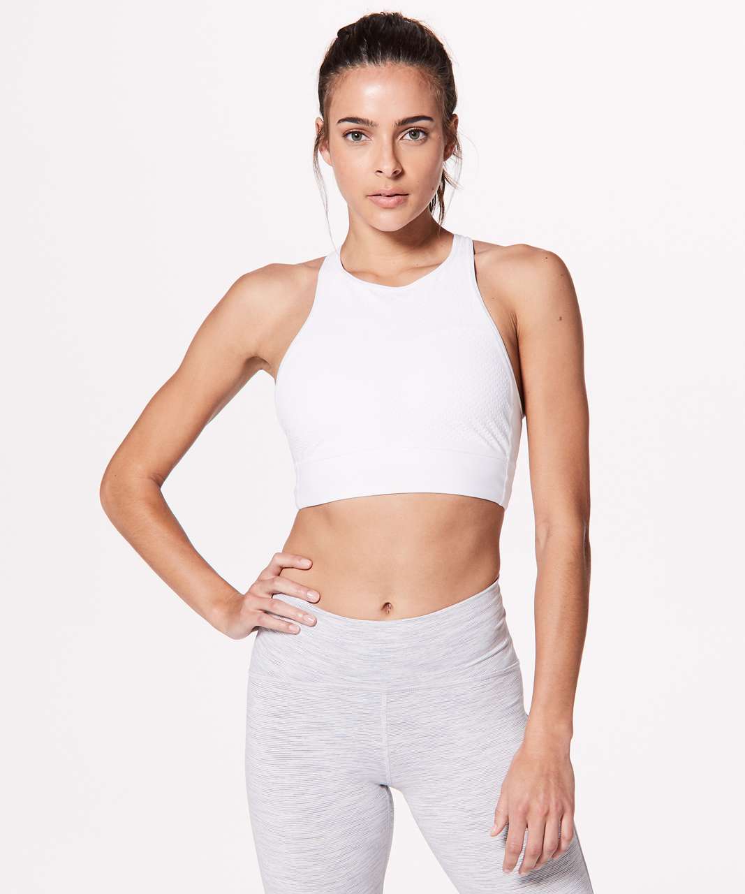 Lululemon Get Your Peek On Bra - White