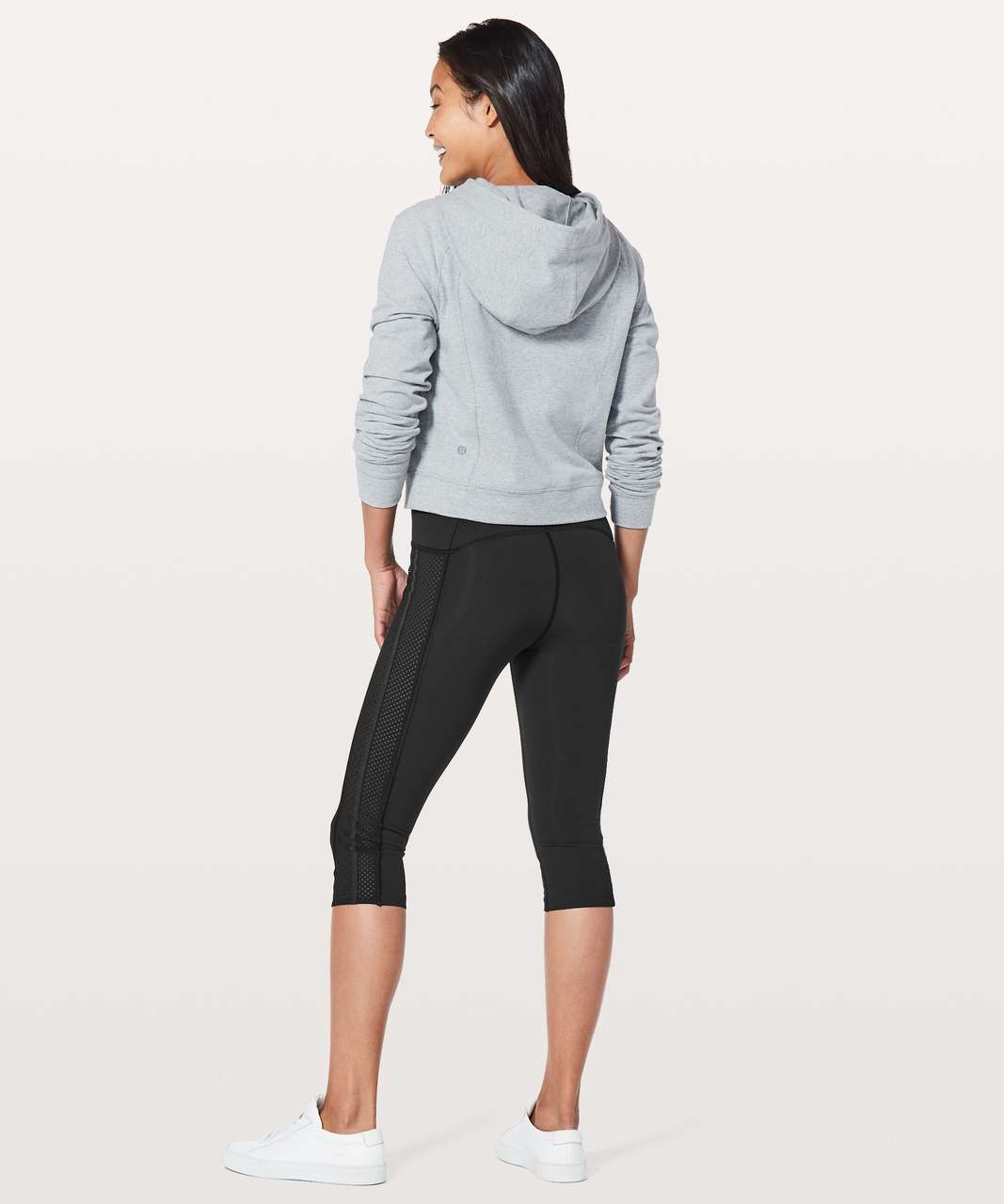 Lululemon Get Your Peek On Crop *17" - Black