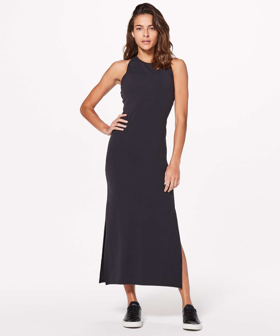 lululemon black maxi dress