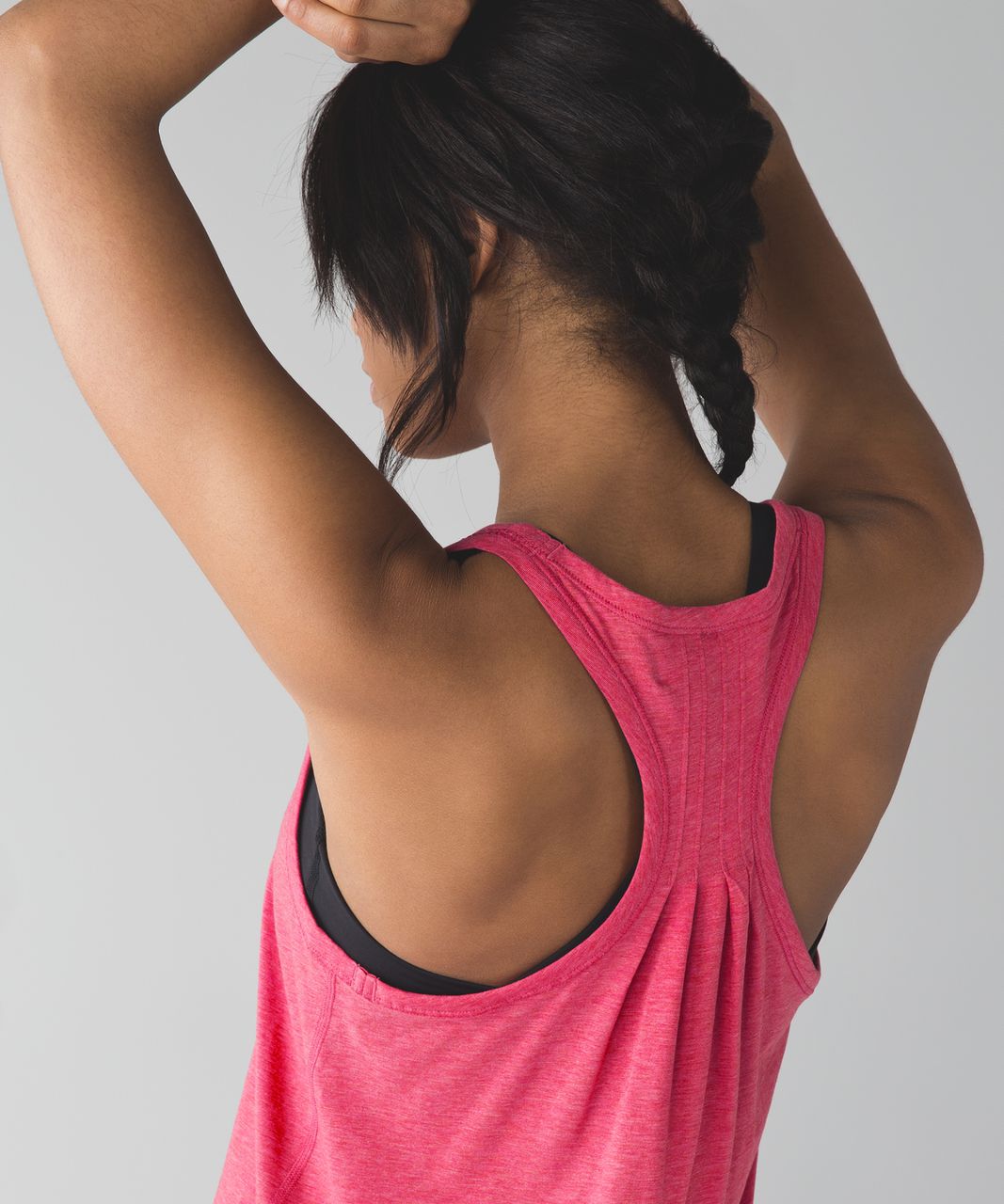 Lululemon Yogi Everyday Tank - Heathered Boom Juice