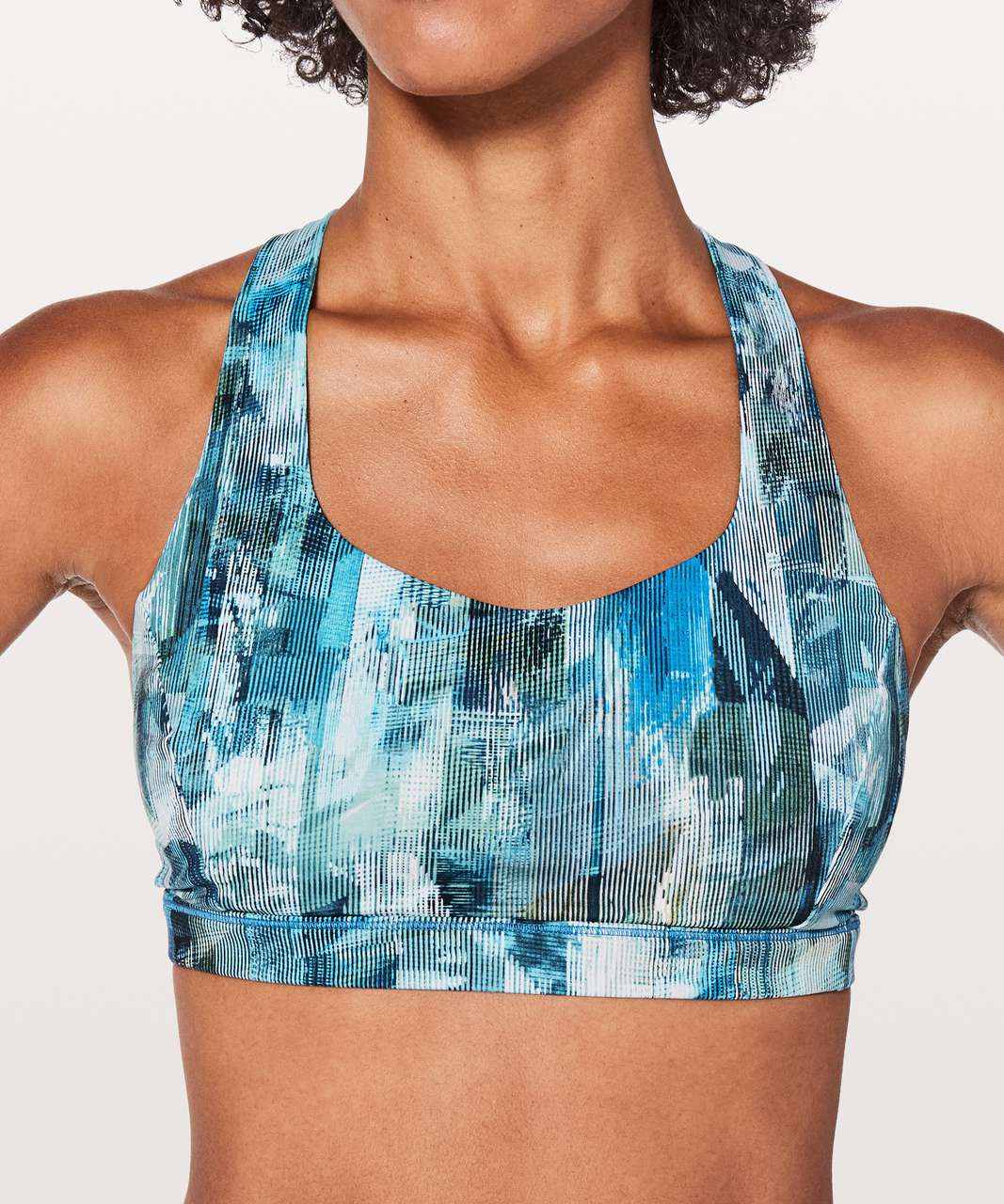 Lululemon Free To Be Serene Bra - Sun Dazed Multi Blue