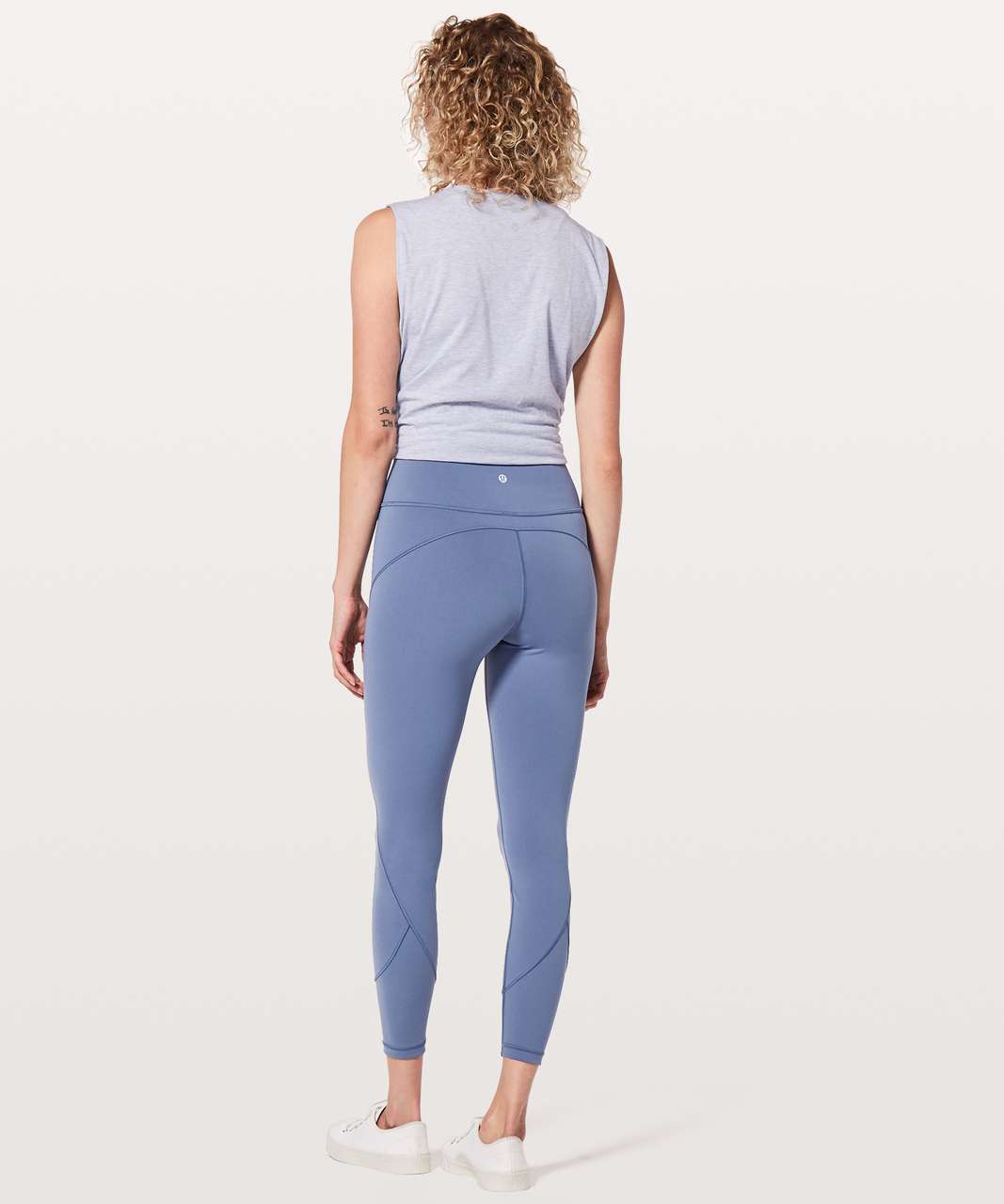 Lululemon In Movement Tight Size 8 Utility Blue 7/8