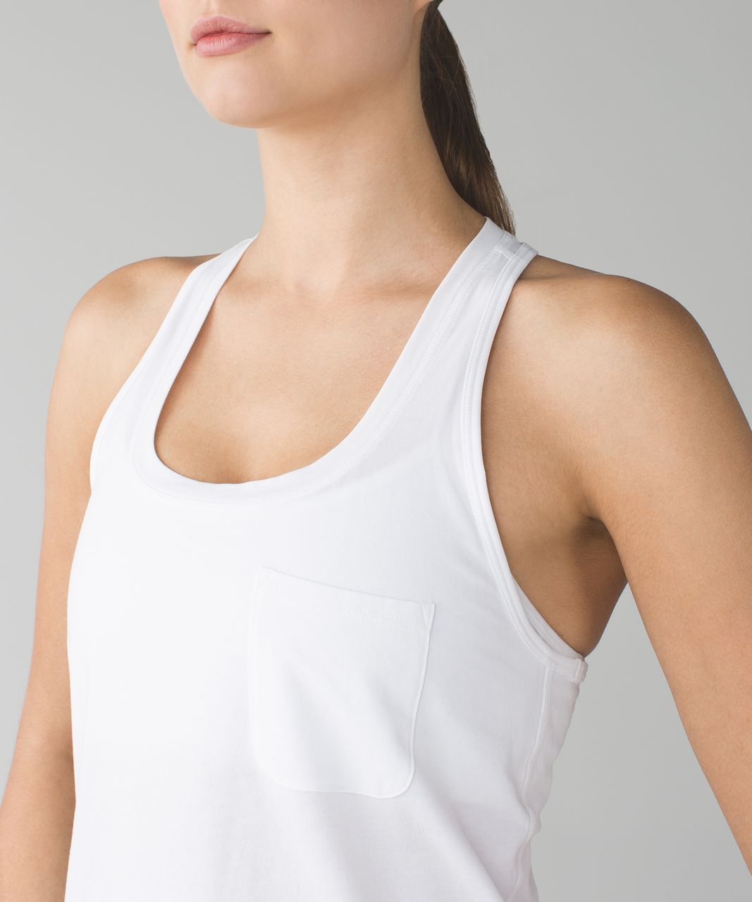 lululemon white racerback tank