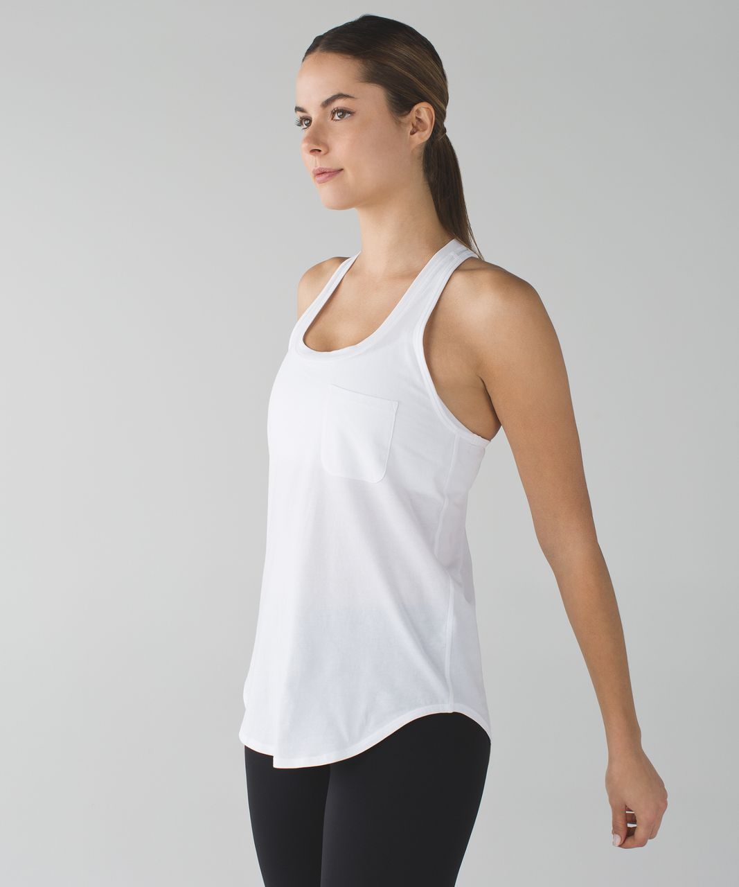 lululemon white racerback tank