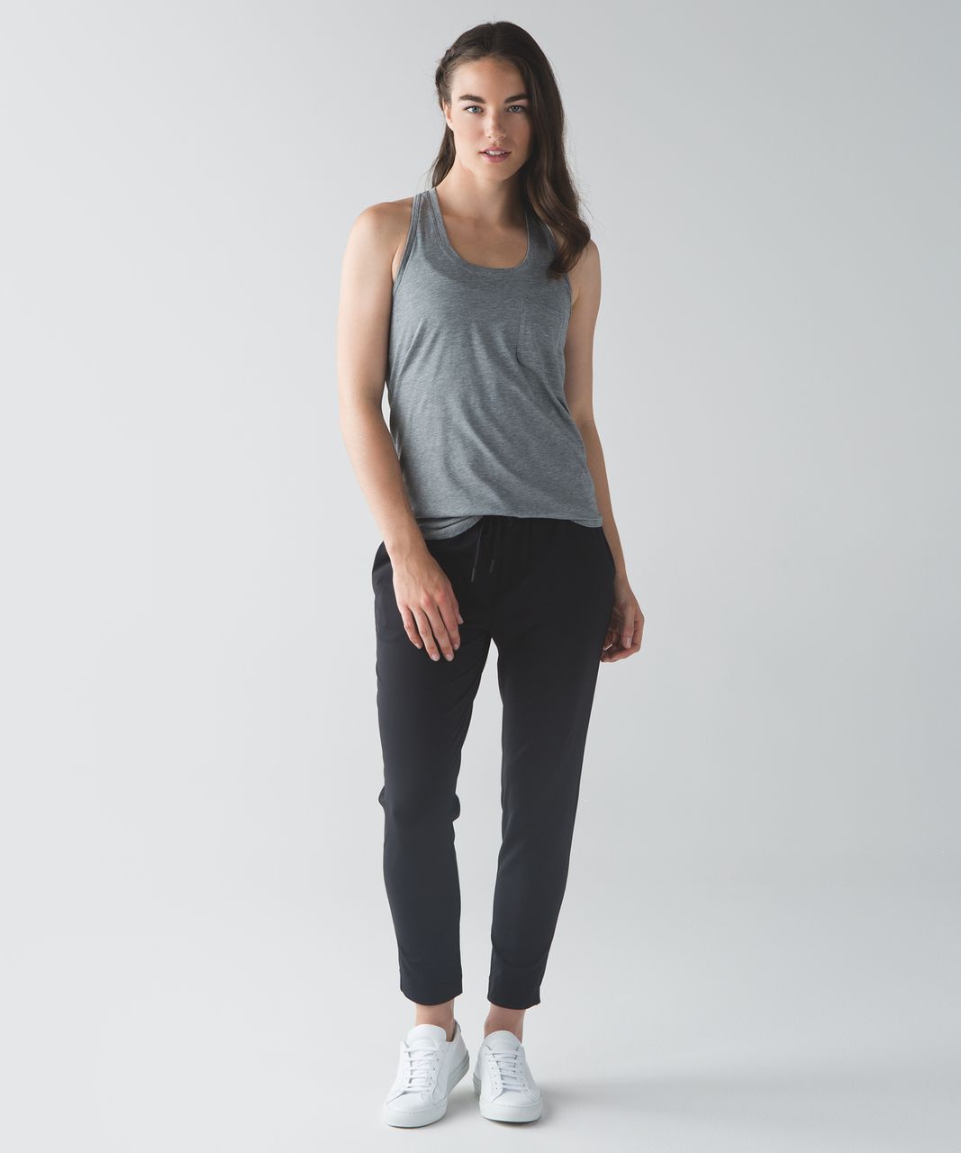 Lululemon Yogi Racer Back III - Heathered Medium Grey (First Release)