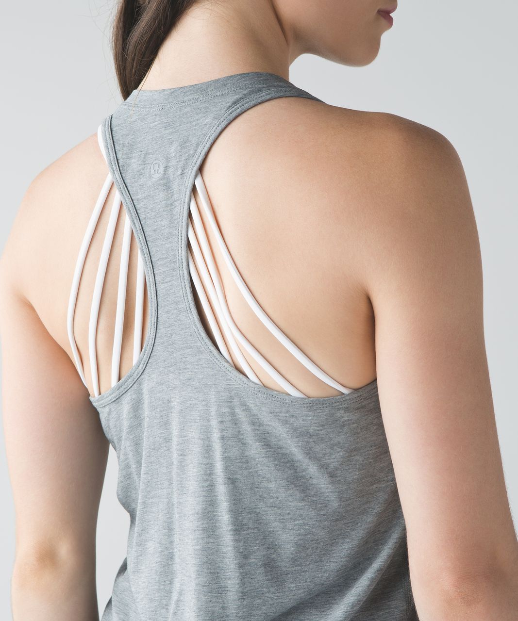 Lululemon Yogi Racer Back III - Heathered Medium Grey (First Release)