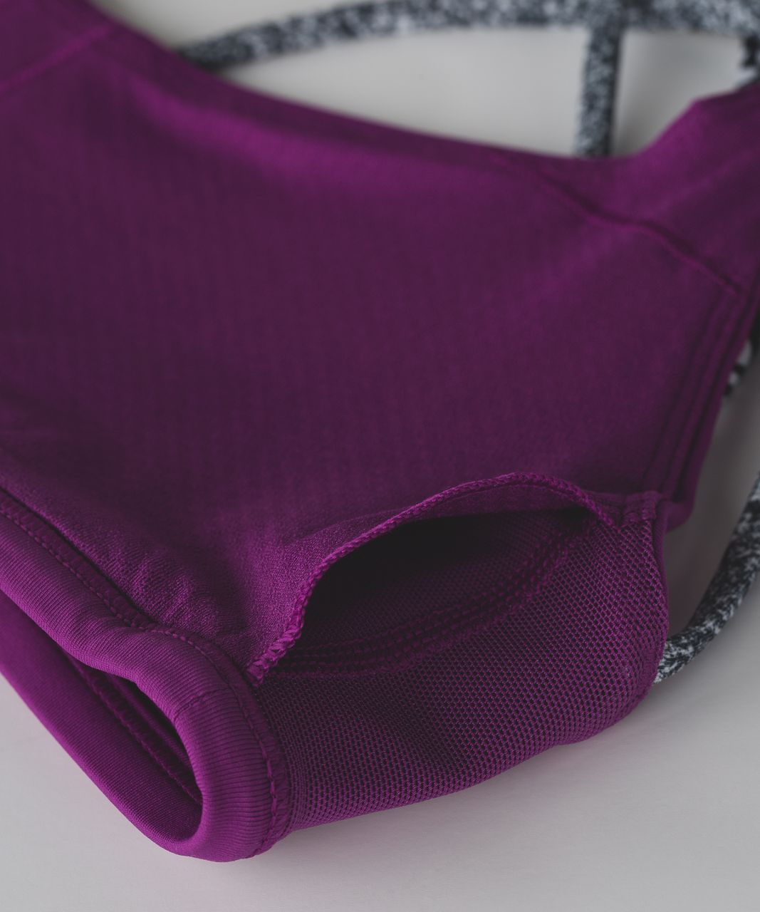 Lululemon Free To Be Bra (Wild) - Regal Plum / Miss Mosaic Black / Rio Mist White Black