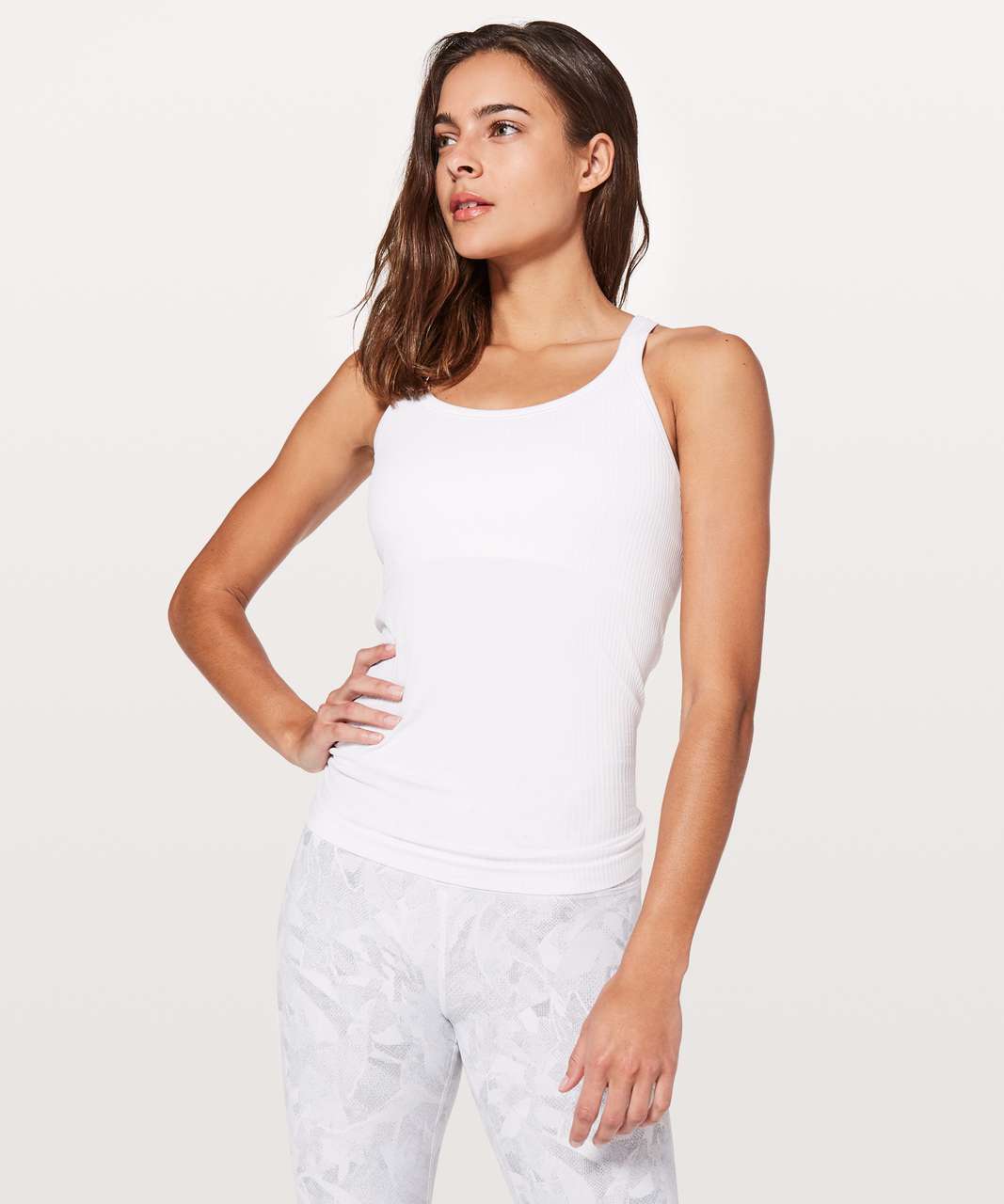 Lululemon Ebb To Street Tank II - White