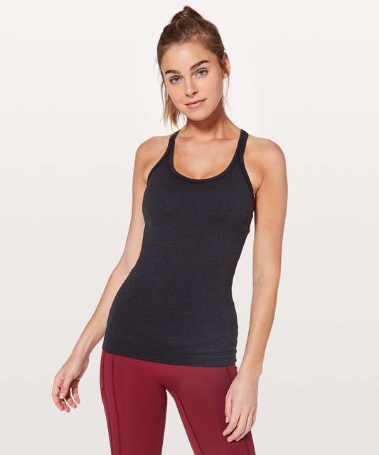 Lululemon Ebb To Street Tank (Light Support For B/C Cup) - Black - lulu ...