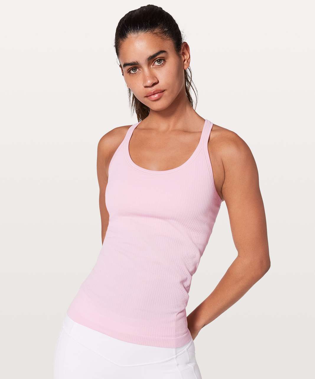 Lululemon Ebb to Street Tank Top - Pink Blossom - lulu fanatics