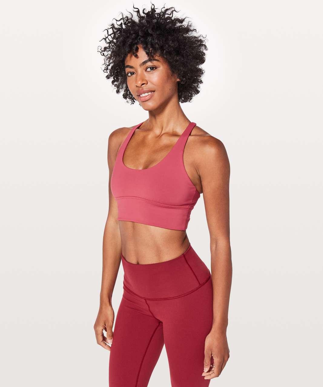 Lululemon Free To Be Moved Bra - Vintage Rose / Glossy