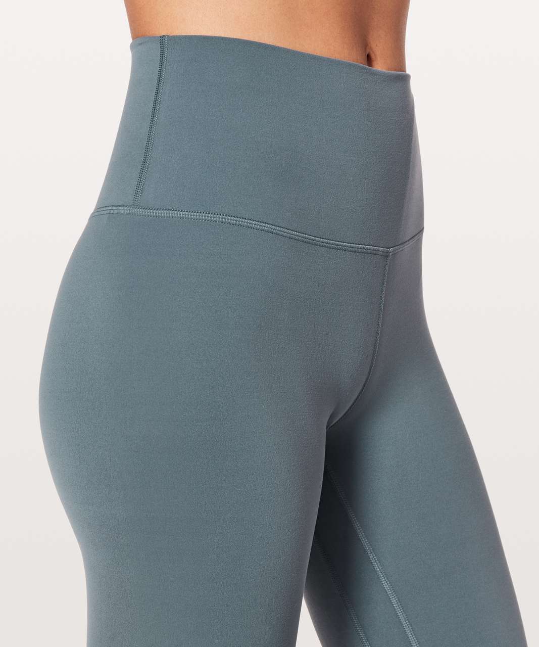 NWT Lululemon Align Crop HR Size 4 Water Drop Blue - Soft Nulu Yoga Pant  RARE !