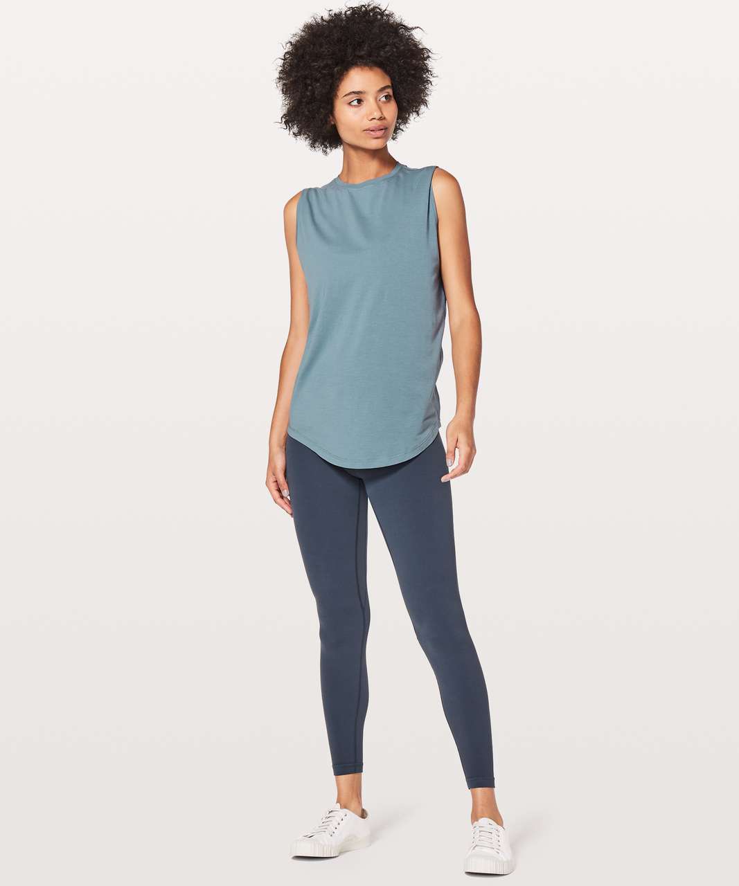 Lululemon Brunswick Muscle Tank - Blue Charcoal