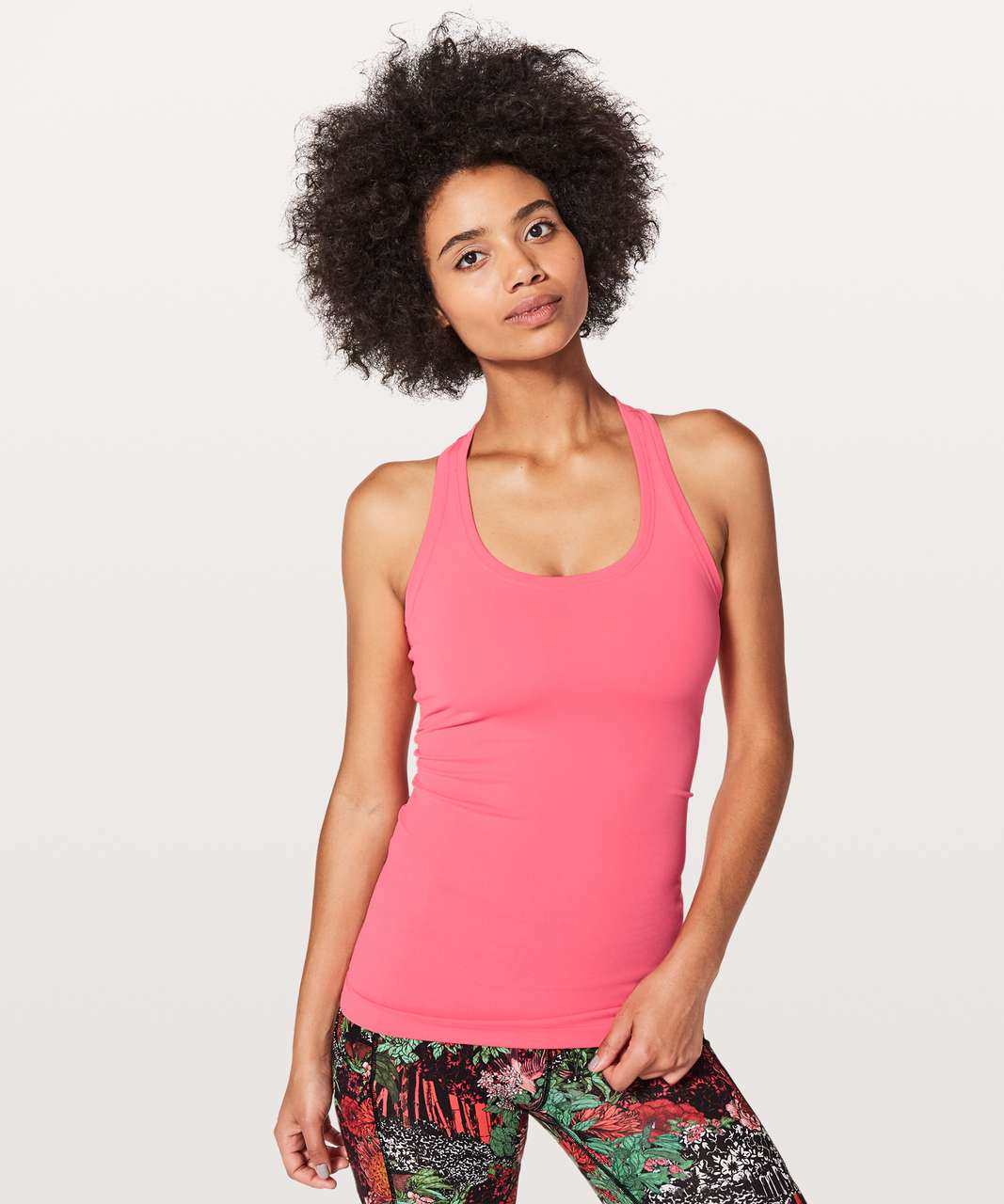 Lululemon Cool Racerback II *Nulu - Pink Mist - lulu fanatics