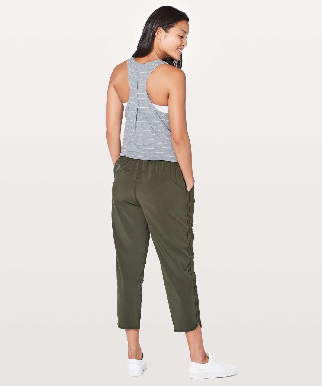 Lululemon Keep It Classic Crop *23" - Dark Olive