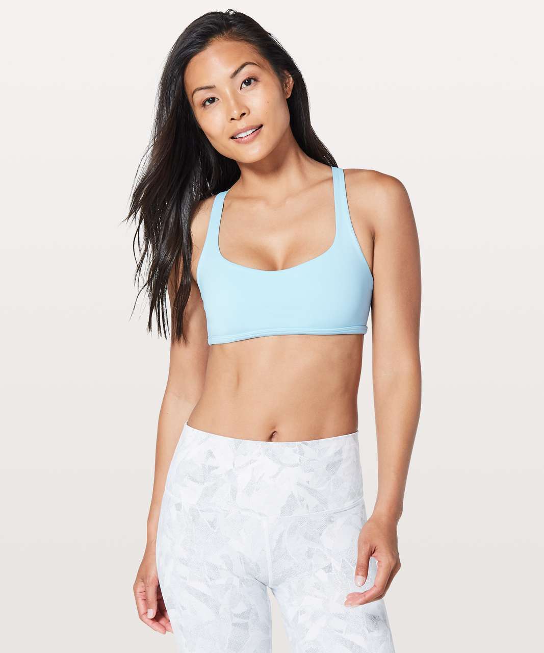 Lululemon Free To Be Bra (Wild) - Blue Glow - lulu fanatics