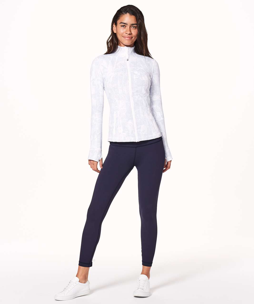 Lululemon Define Jacket - Eternal Wave White