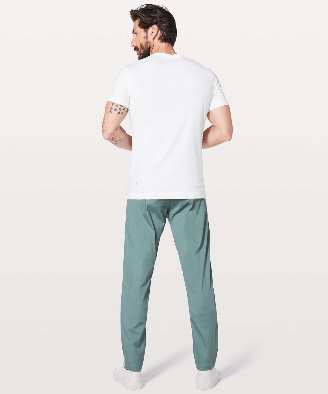 Lululemon Commission Pant Classic *Swift Cotton 34" - Mystic Green