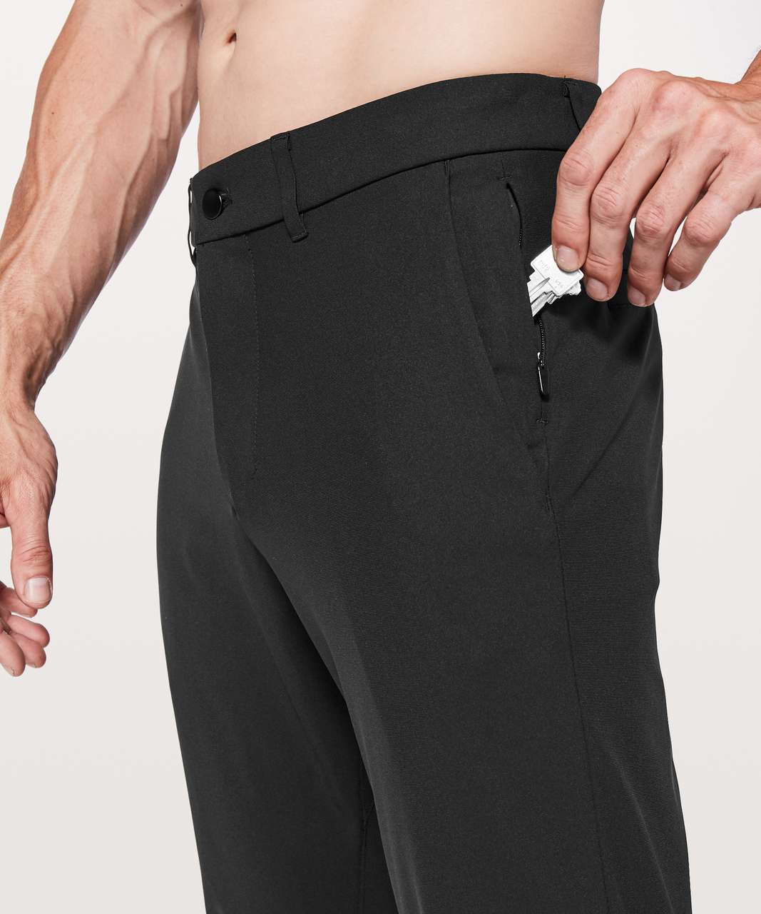 Lululemon Commission Pant Slim *Warpstreme 32" - Black (First Release)