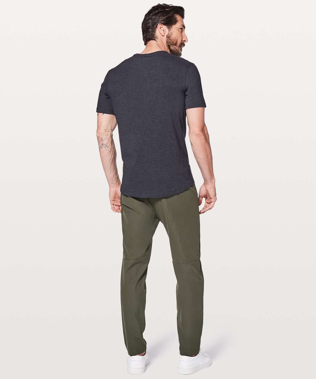 Lululemon Commission Pant Slim *Warpstreme 32" - Dark Olive (First Release)