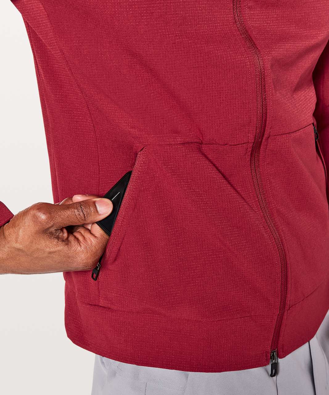 Lululemon Airing Easy Jacket - Oxblood