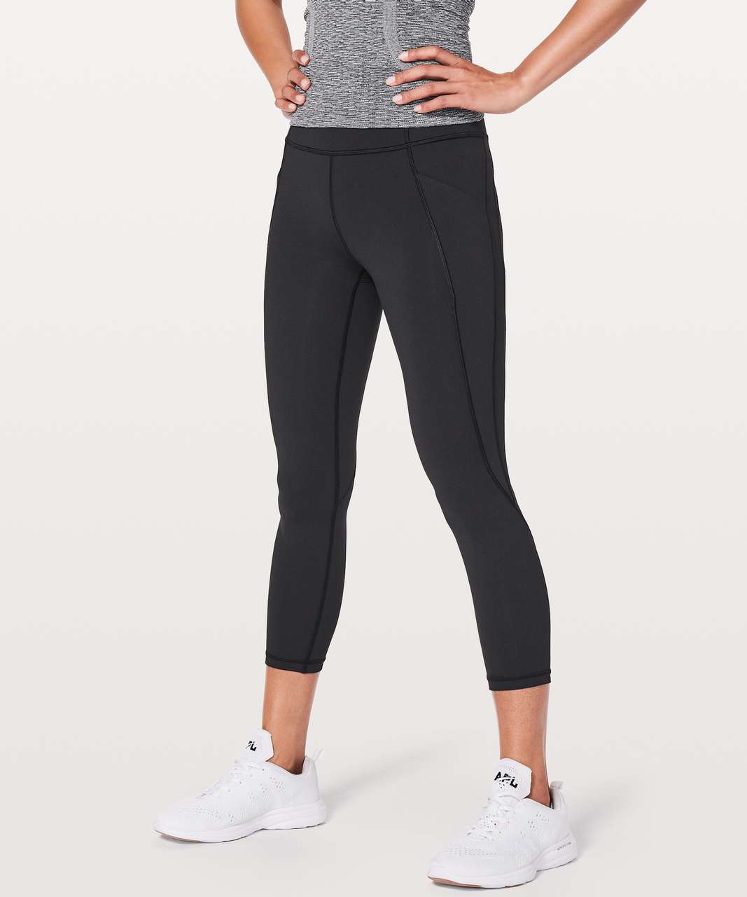 Lululemon Time To Sweat Crop *23" - Black (First Release)