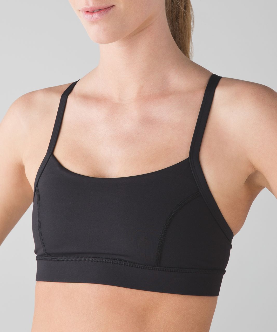 lululemon sports bra black