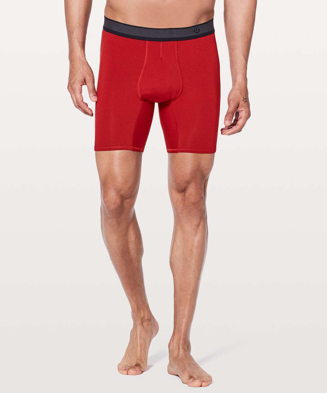 Lululemon No Boxer Boxer (The Long One) *7.5" - Game Day Red