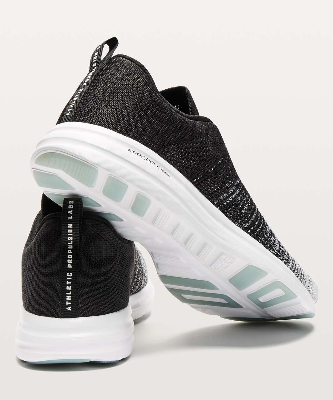 Lululemon Womens TechLoom Pro Shoe - Black / White / Black - lulu fanatics