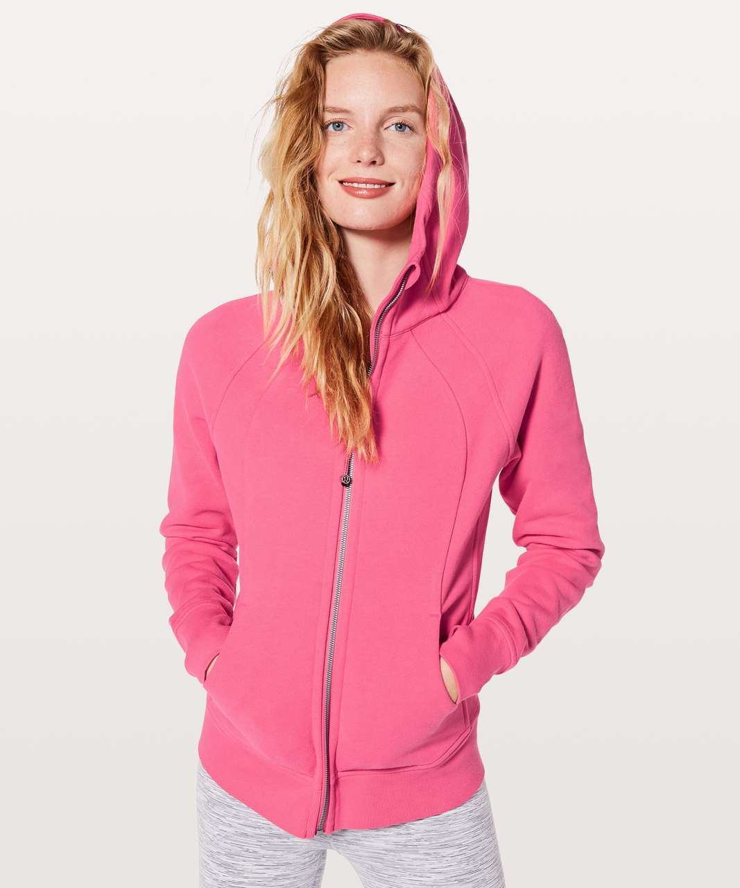 Lululemon Scuba Hoodie *Light Cotton Fleece - Heathered Dusty Rose (First  Release) - lulu fanatics