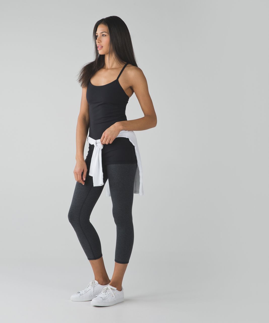 Lululemon Power Y Tank *Luon - Black (Second Release) - lulu fanatics