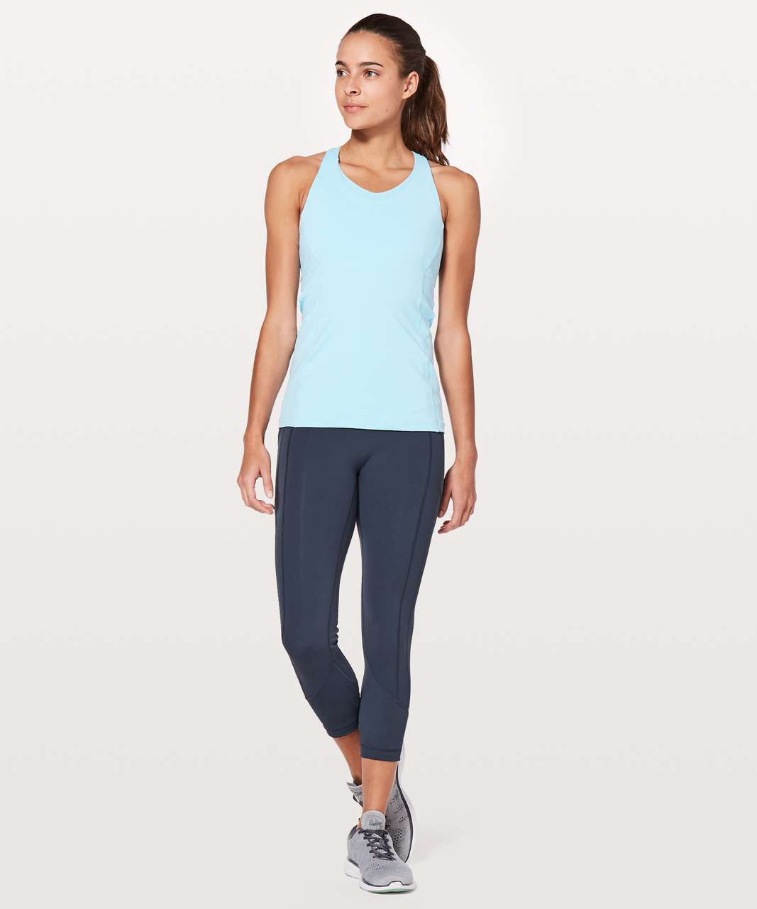 Lululemon Stash N Run Tank - Blue Glow - lulu fanatics