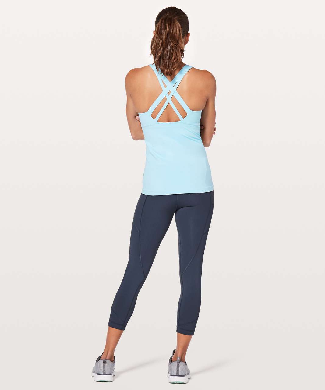 Lululemon Stash N Run Tank - Blue Glow - lulu fanatics